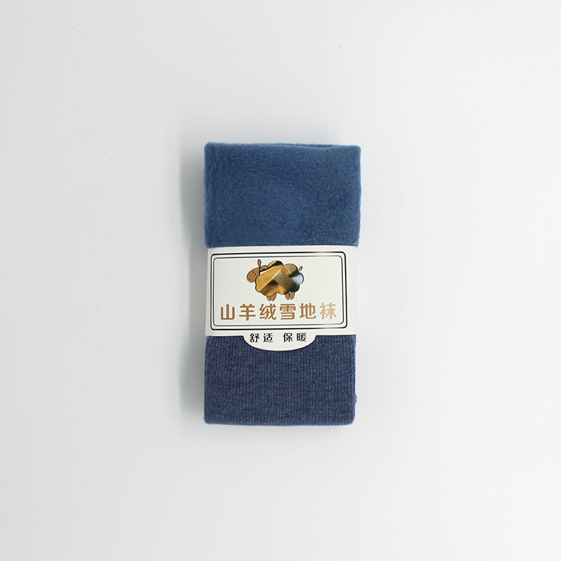 Mid-High Tube Men And Women Warm Snow Socks