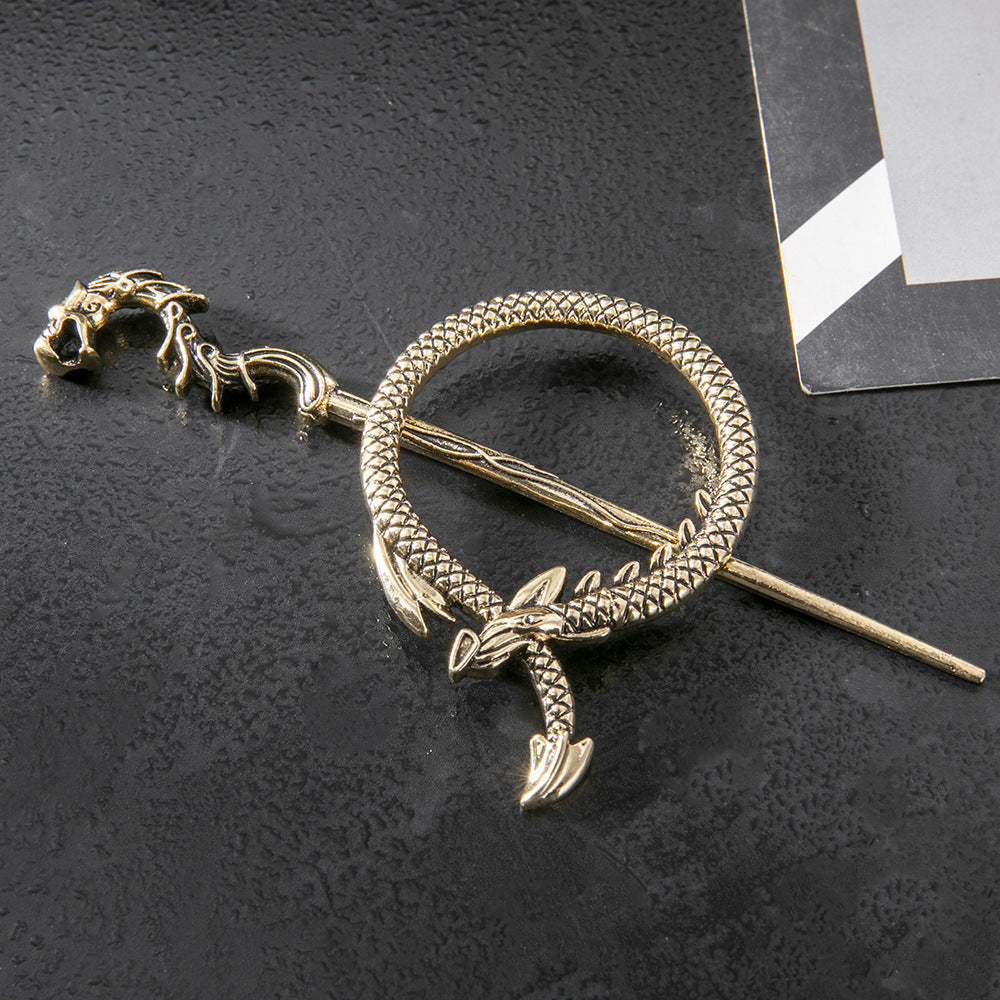 New Chinese Style Auspicious Retro Girl Lady Ancient Style Y2g Hairpin Ancient Style Updo
