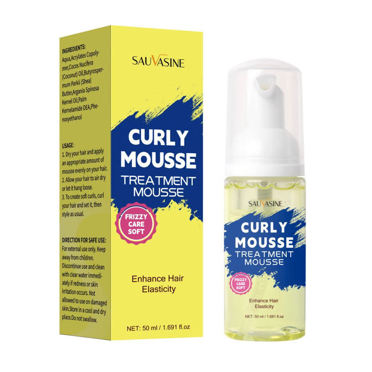 Curly Hair Care Mousse