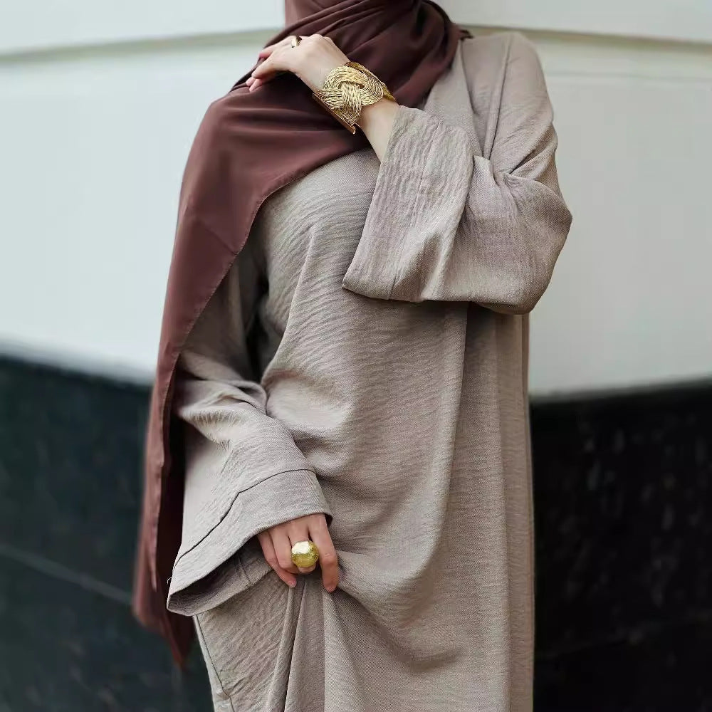 Muslim Female Dubai Turkey Fallwinter Dress