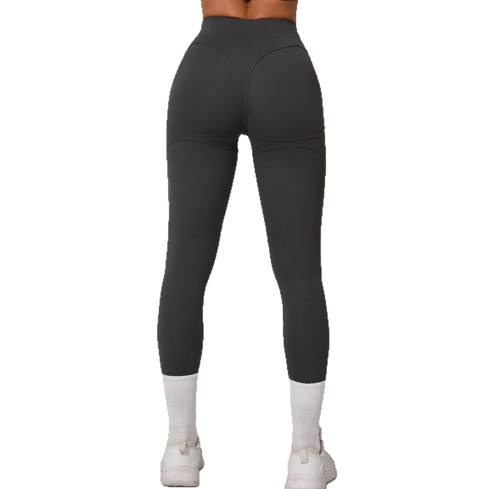High Waist Hip Lift Sanding Yoga Pants