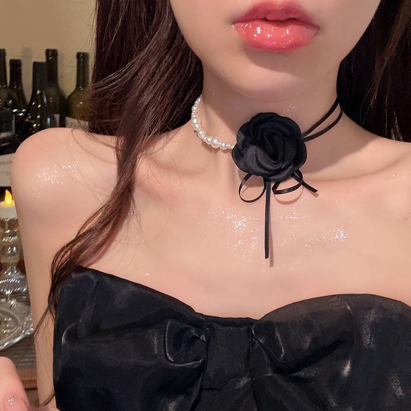 High-grade Popular Butterfly Pearl Necklace For Women Ins Style