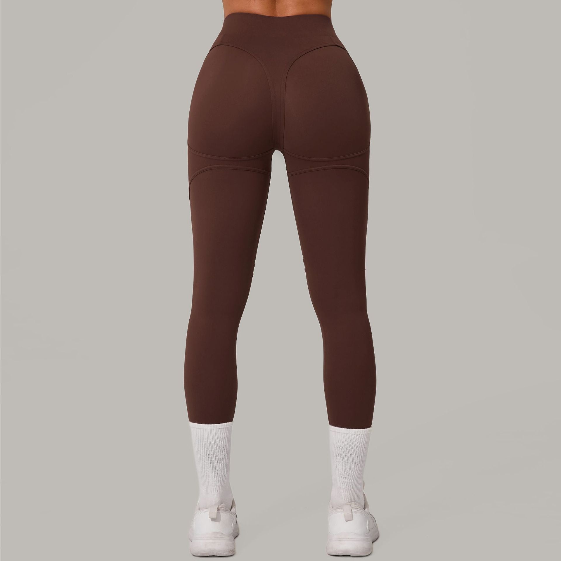 High Waist Hip Lift Sanding Yoga Pants