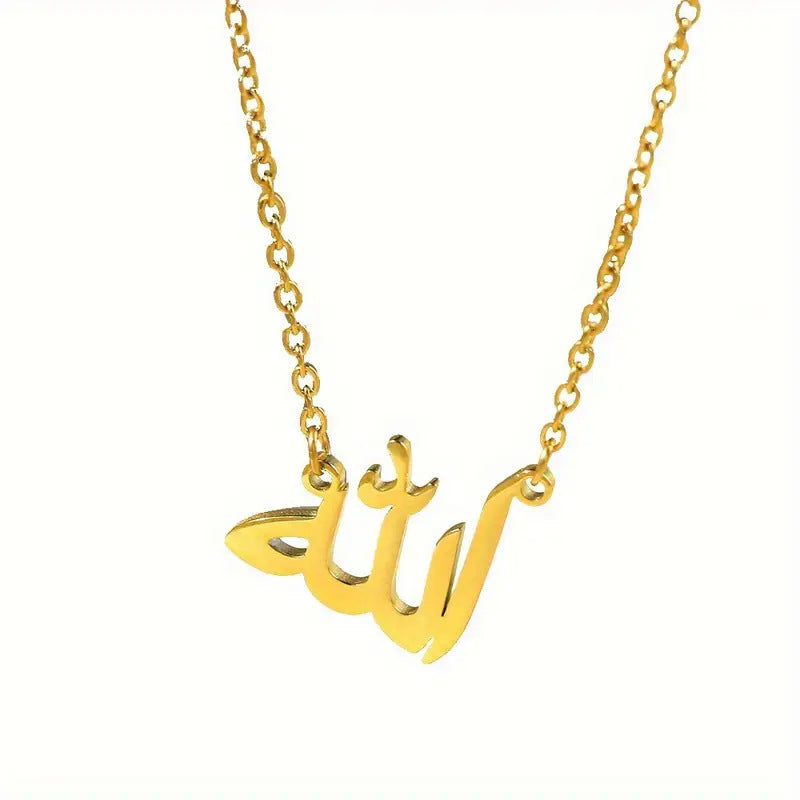 French Style Retro Titanium Steel Necklace For Women