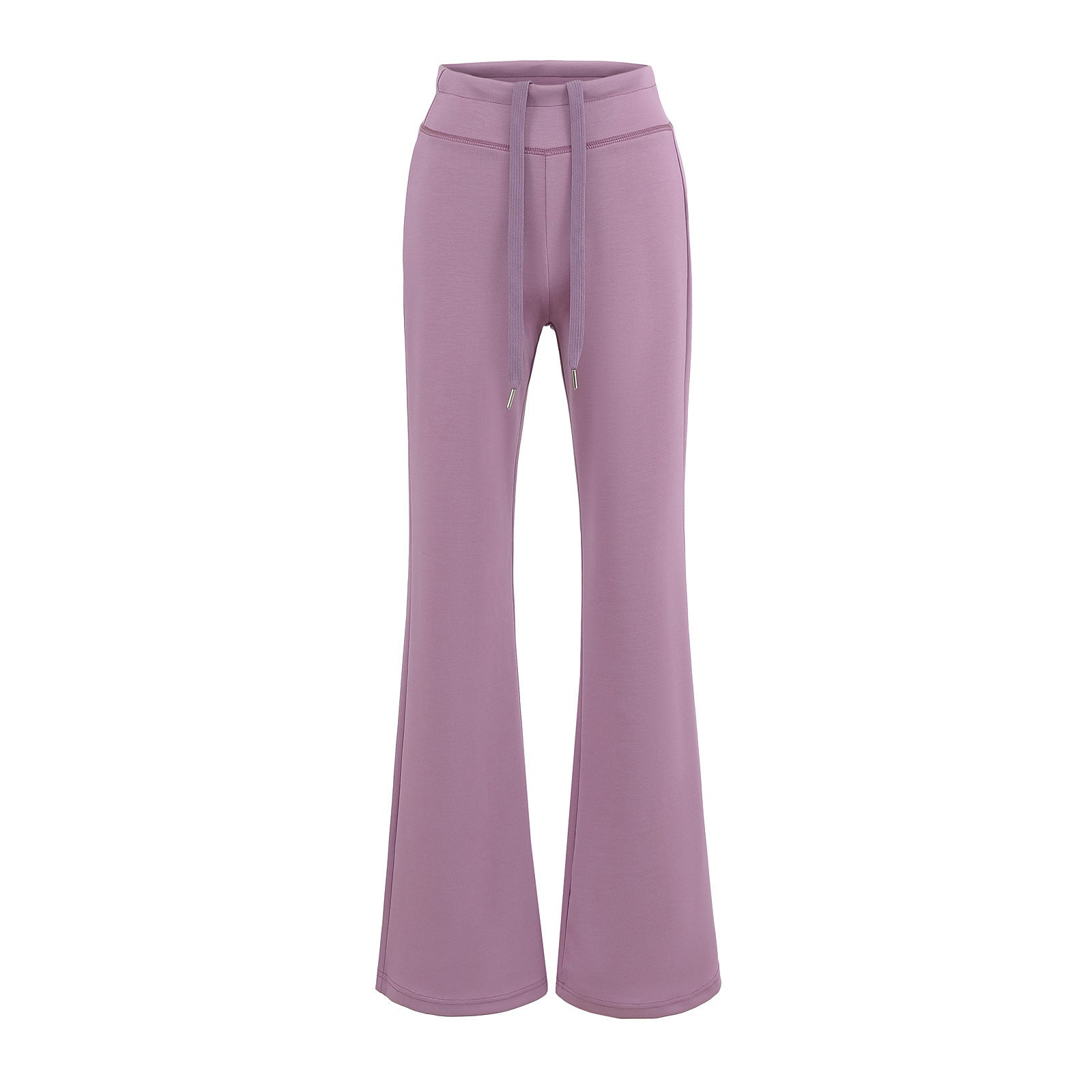 Vertical Bar Air Layer Drape Bootcut Trousers
