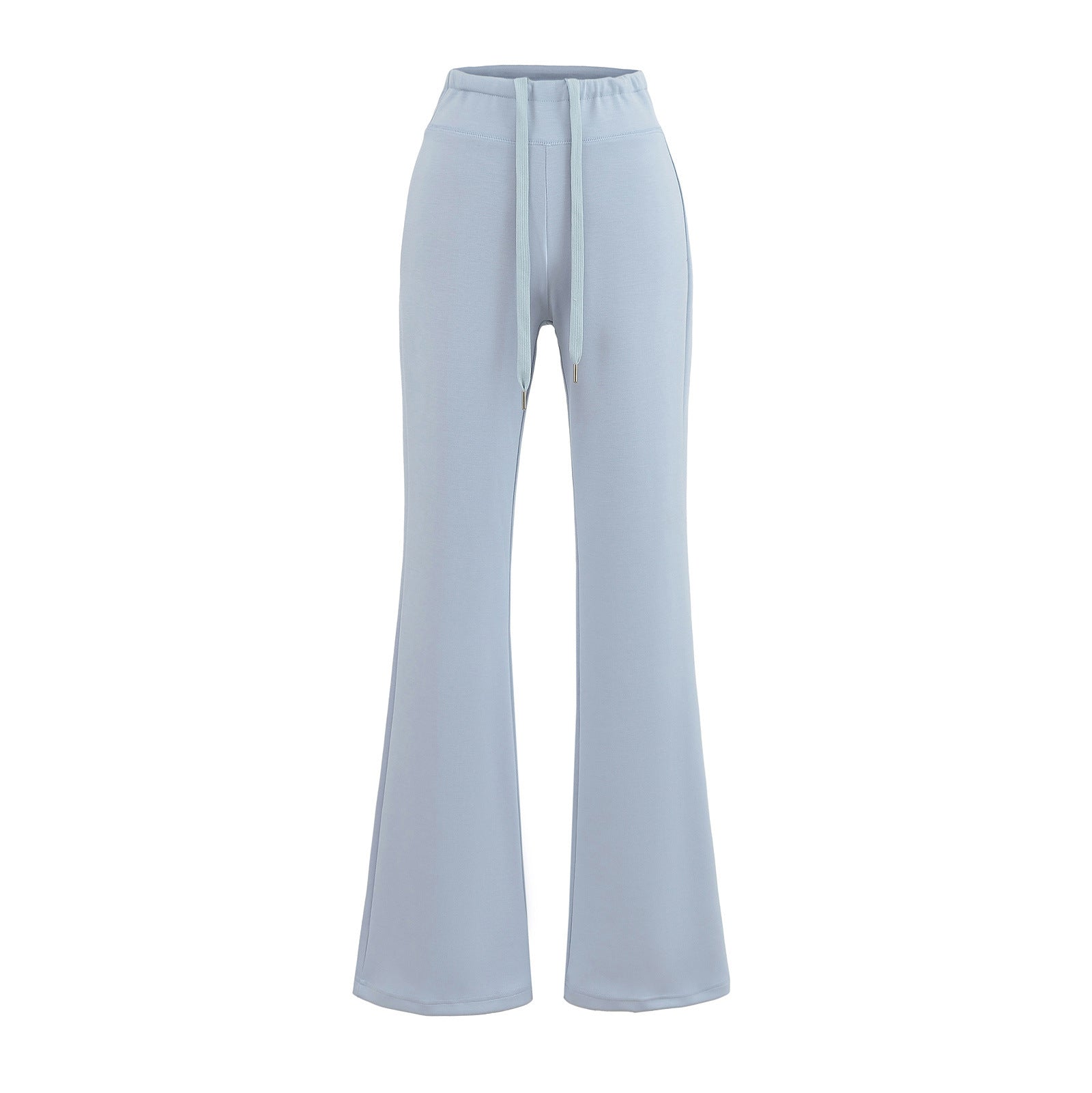 Vertical Bar Air Layer Drape Bootcut Trousers