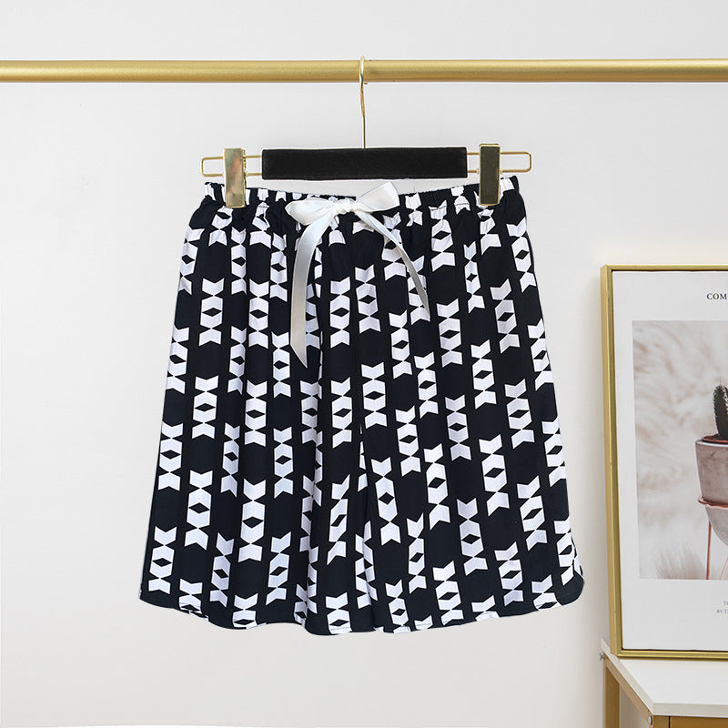 Thin Artificial Cotton Shorts Loose Casual Suitable For Daily Wear Japanese Trousers Home Shorts