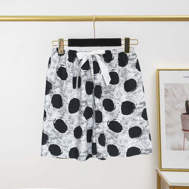 Thin Artificial Cotton Shorts Loose Casual Suitable For Daily Wear Japanese Trousers Home Shorts