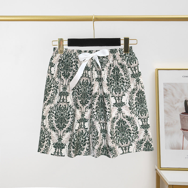 Thin Artificial Cotton Shorts Loose Casual Suitable For Daily Wear Japanese Trousers Home Shorts