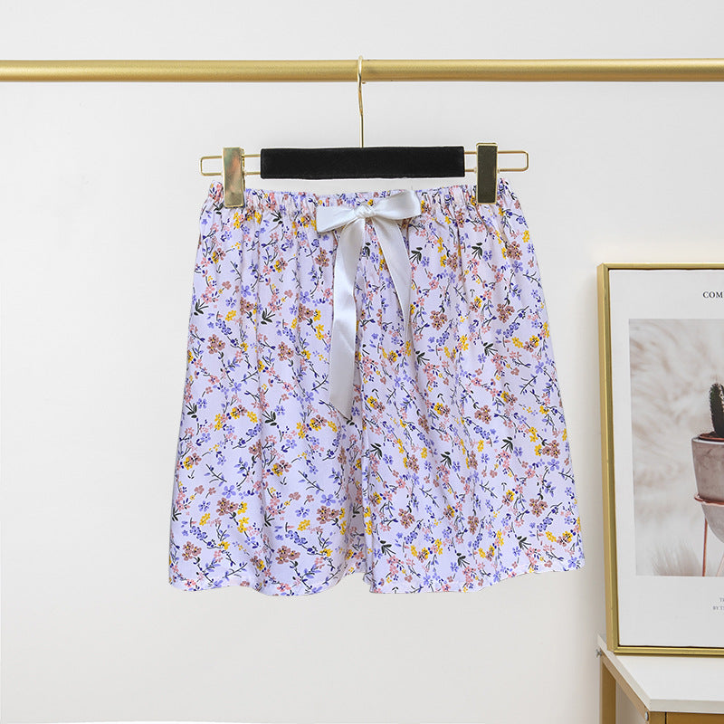 Thin Artificial Cotton Shorts Loose Casual Suitable For Daily Wear Japanese Trousers Home Shorts