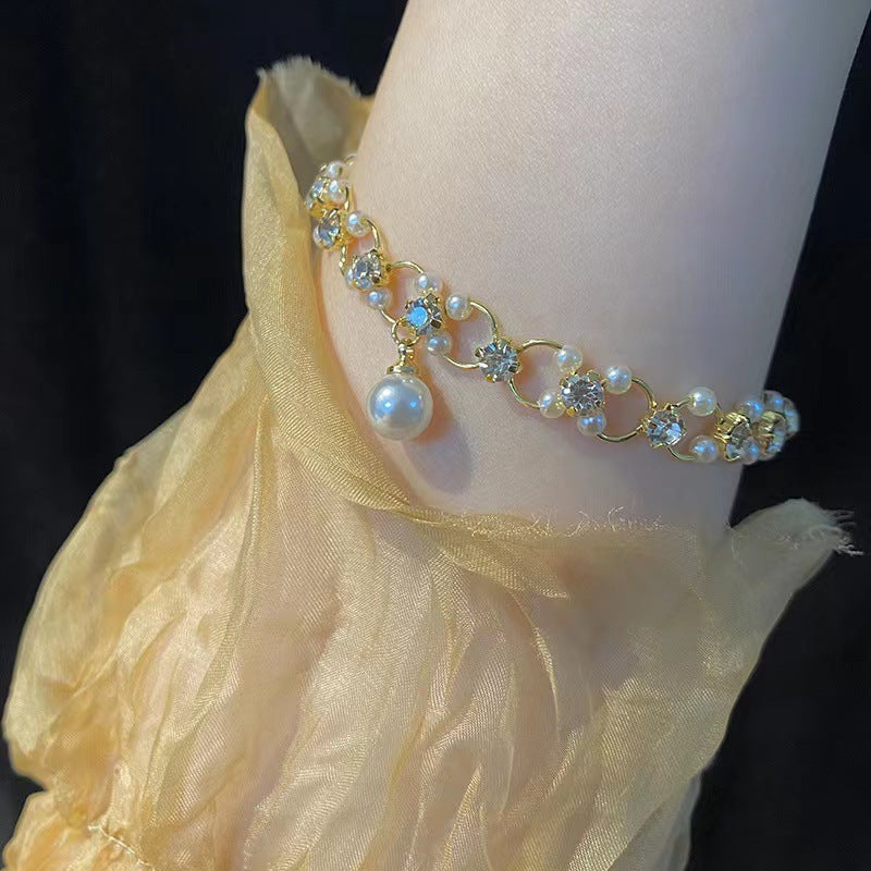 New Ins Style All-match Dicksoniaceae Bow Bracelet For Women