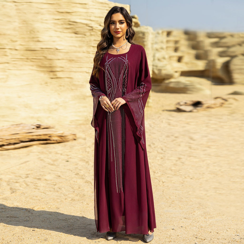 Long Robe Dress Middle East Swing Plus Size Women's Clothing