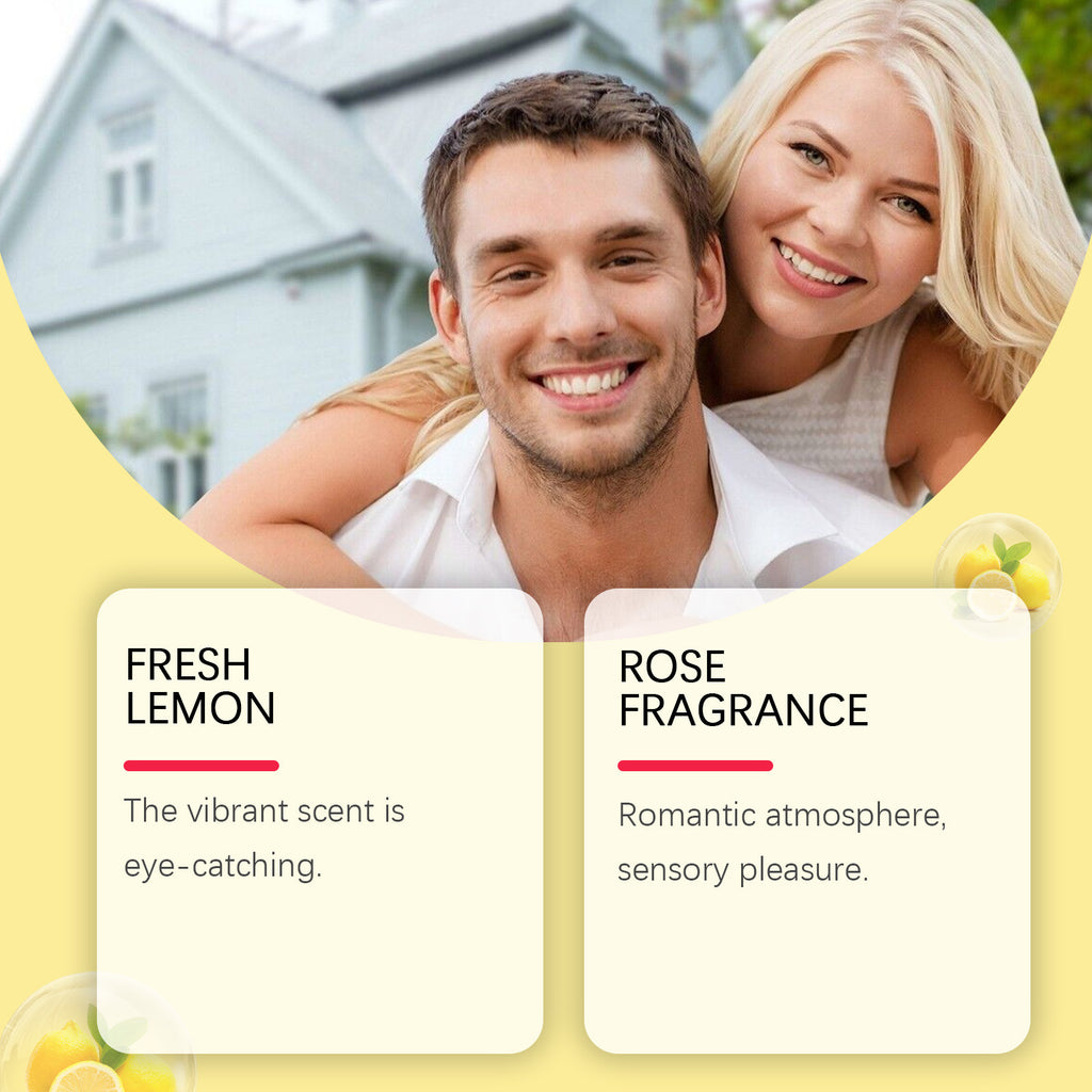 Lemon Rose Romantic Perfume Mixed With Floral Fragrance Soft And Sweet