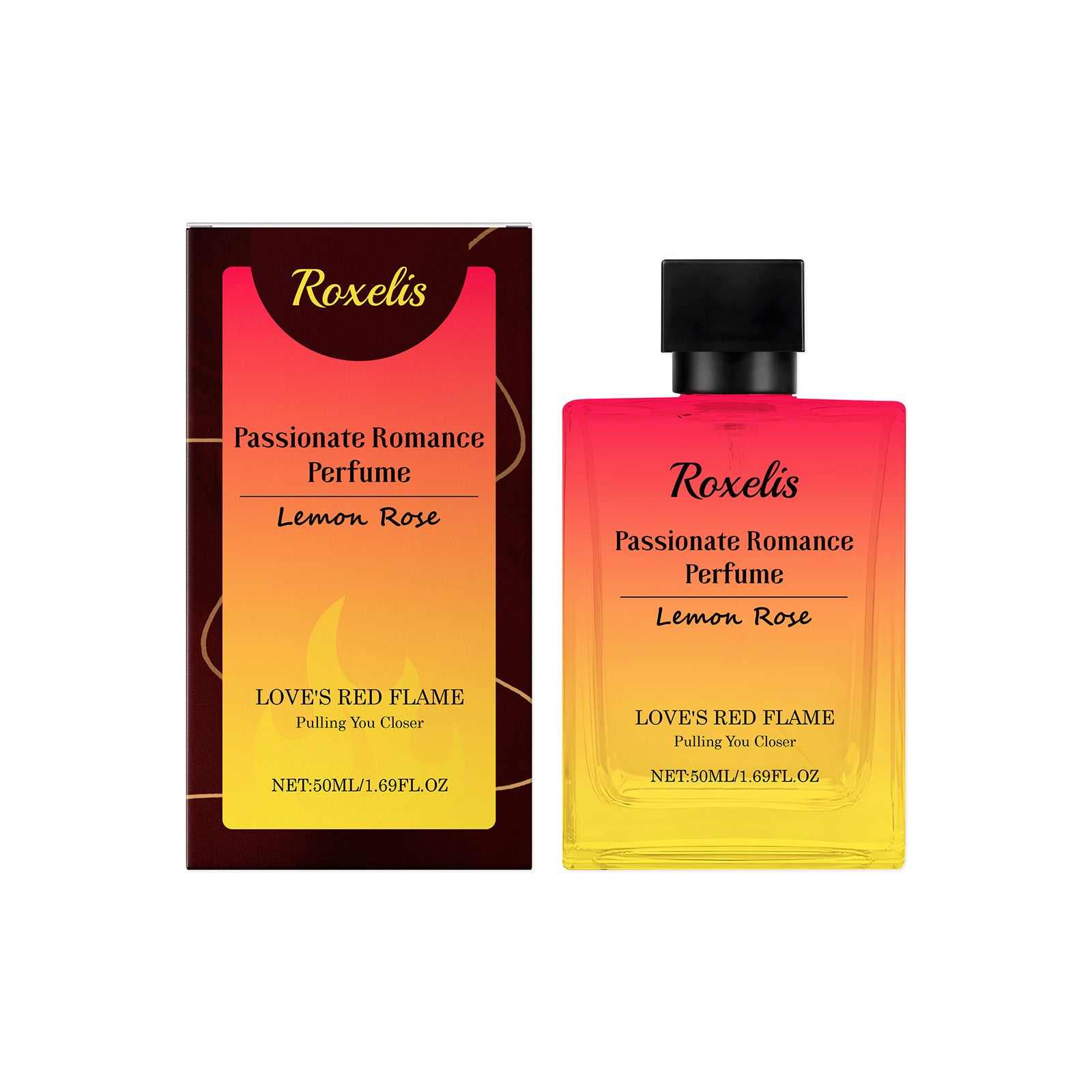 Lemon Rose Romantic Perfume Mixed With Floral Fragrance Soft And Sweet