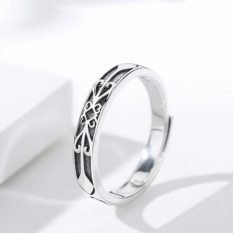 Do Old Moonstone Couple Rings Retro Princess Knight