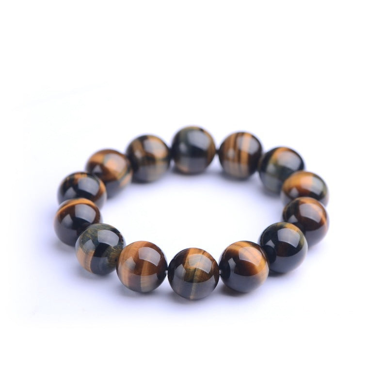 New Natural Old Mine Tiger Eye Stone Bracelet Dream Tiger Eye Stone Tiger Eye Bracelet