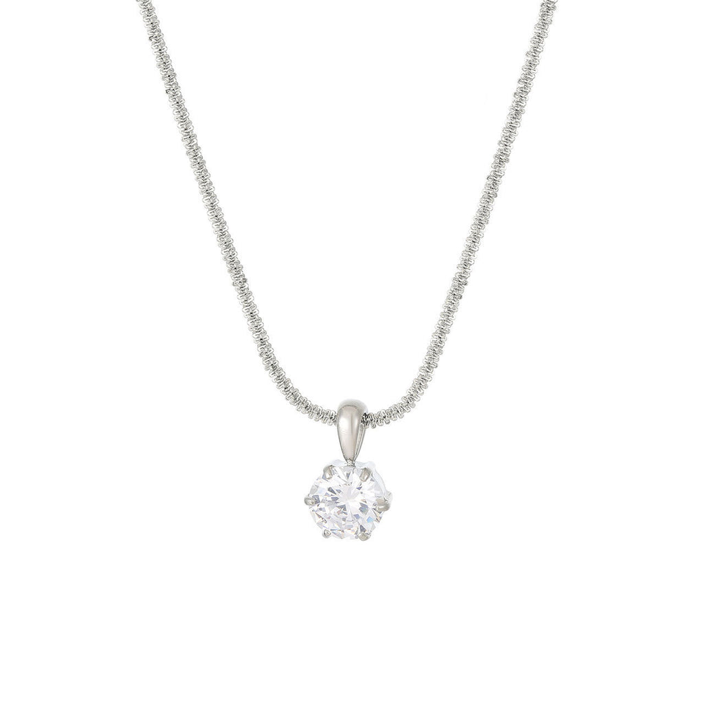 European And American Fashion New Style Diamond-studded Necklace Women