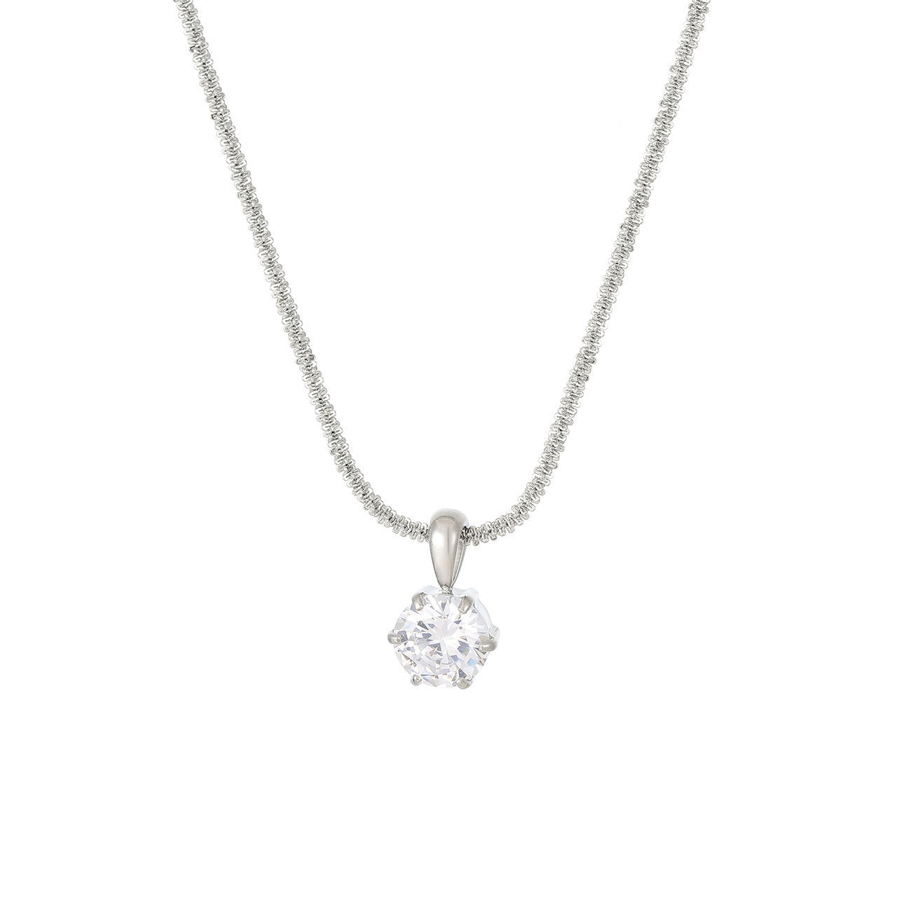 European And American Fashion New Style Diamond-studded Necklace Women