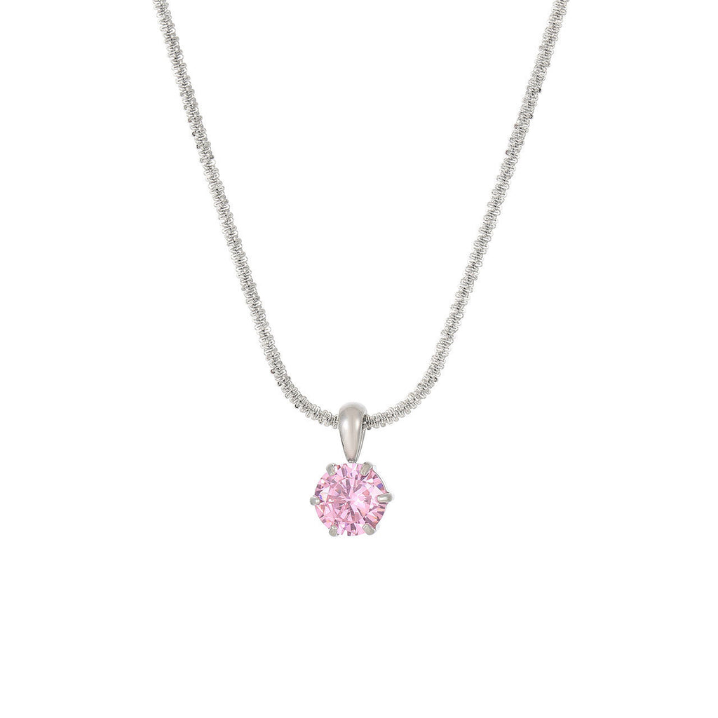 European And American Fashion New Style Diamond-studded Necklace Women