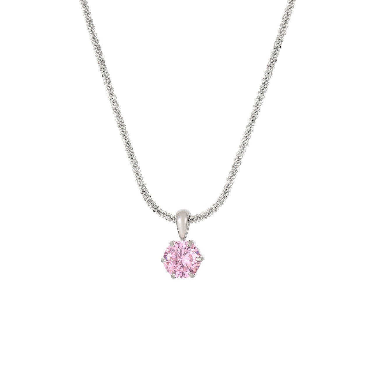 European And American Fashion New Style Diamond-studded Necklace Women