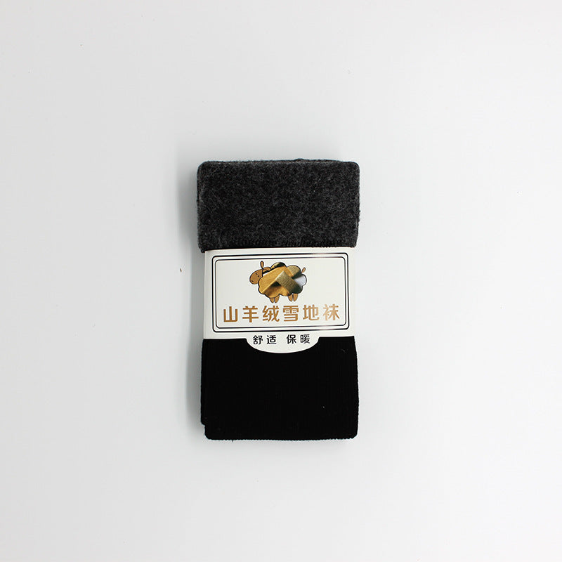Mid-High Tube Men And Women Warm Snow Socks