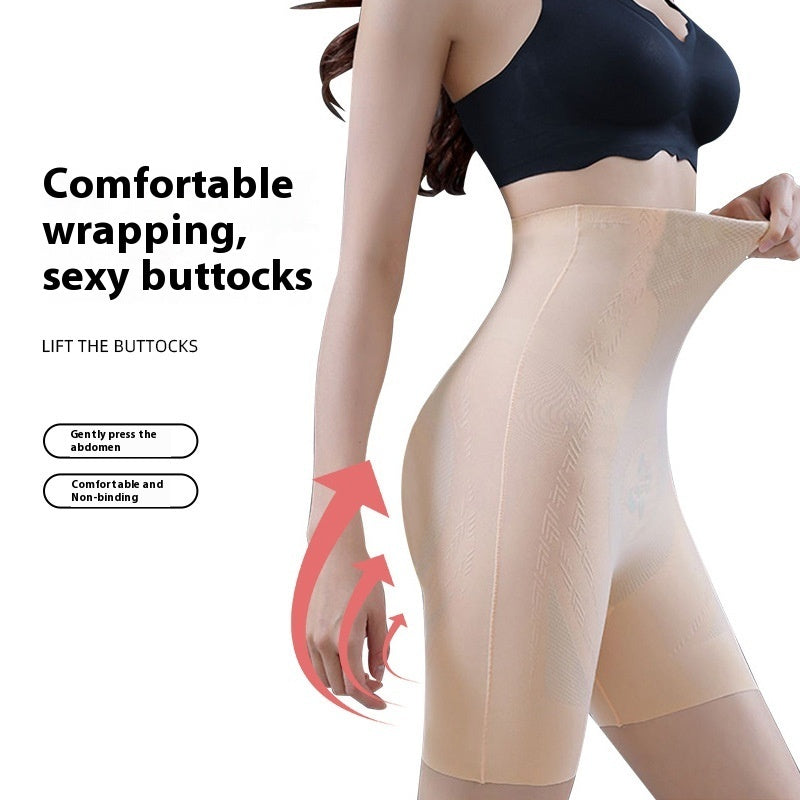 Hip Raise High Waist Breathable Waist Shaping Seamless Belly Contracting Pants