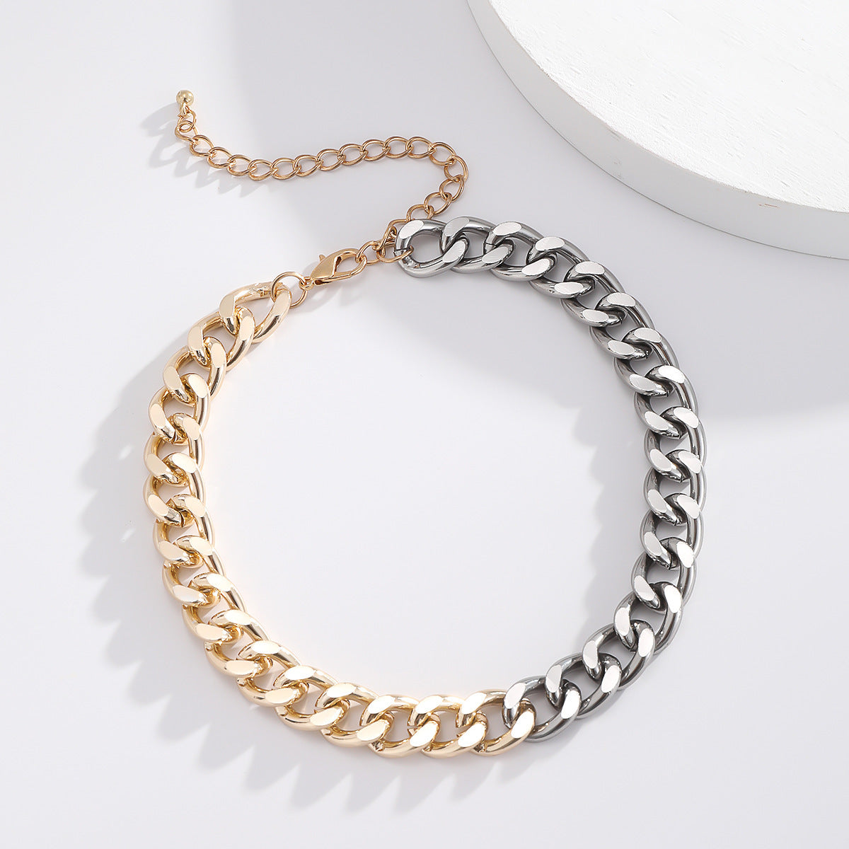 Personality Street Style Mix And Match Color Necklace Women