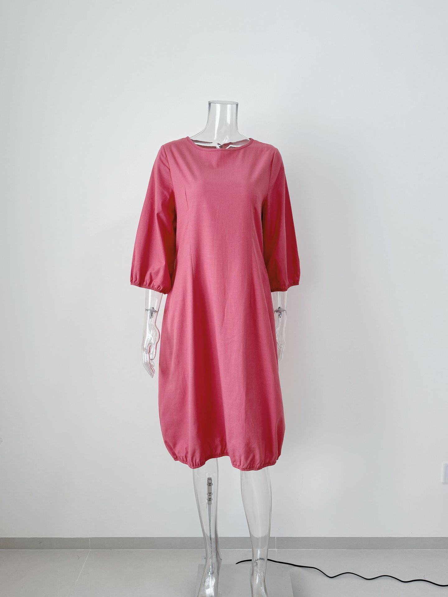 Linen Loose Dress Women's Clothing