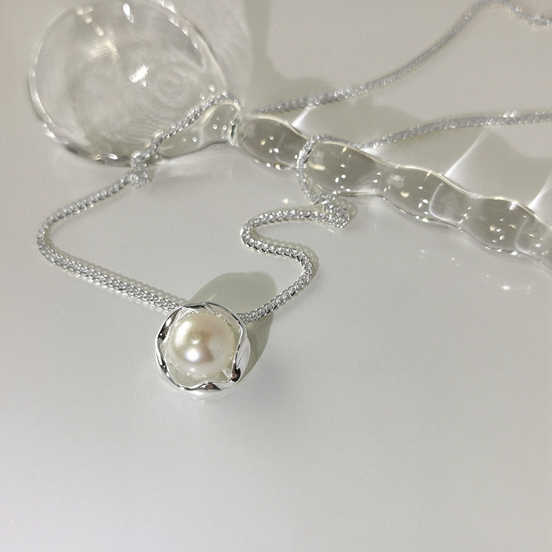 French Style Vintage Pearl Necklace For Women