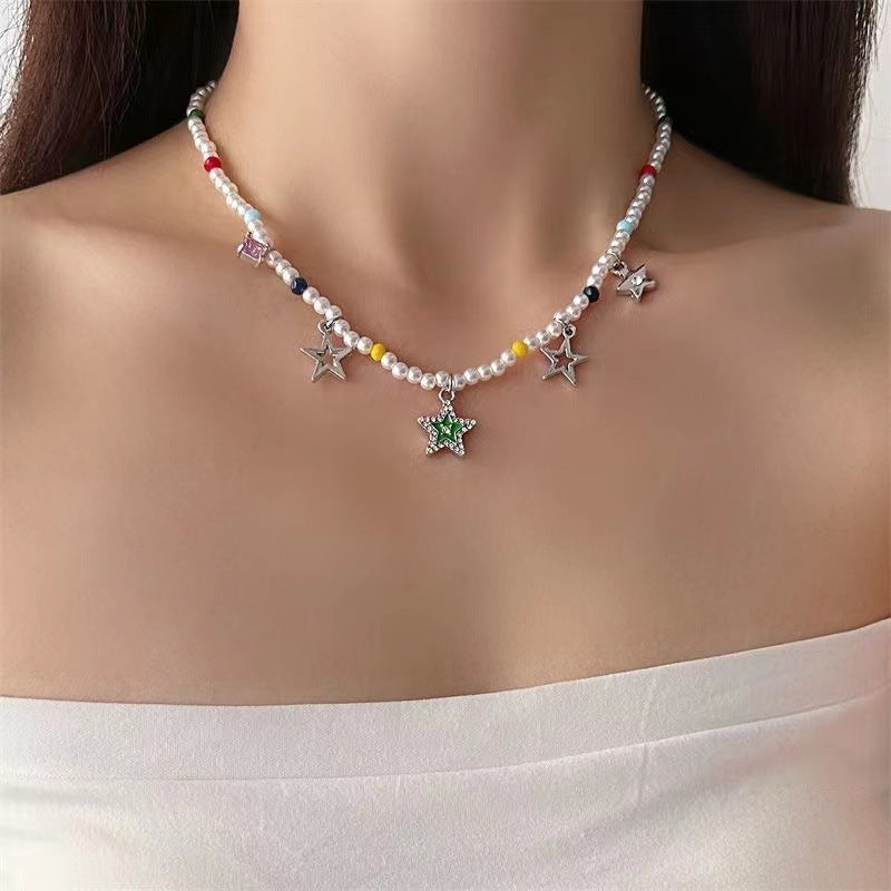Sweet Cool Style Superior Pearl Necklace For Women