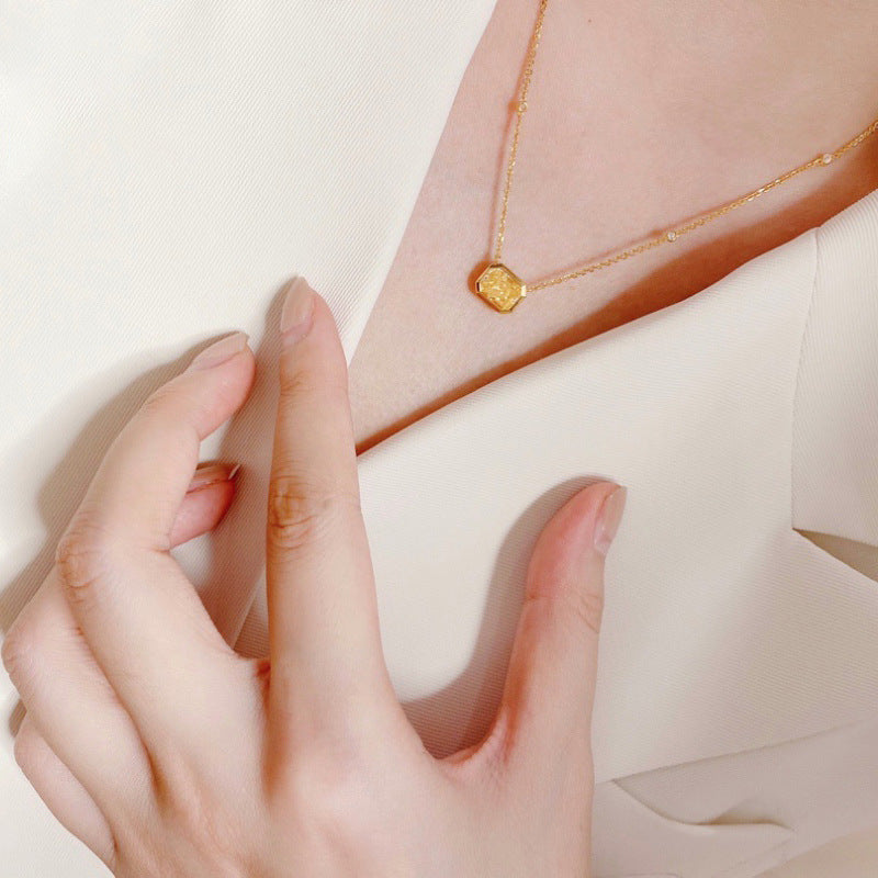 Geometric Diamond-studded Women's Money Jewelry