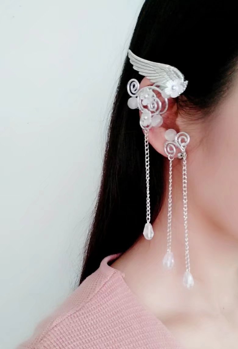 Handmade Personalized Ear Clip Cos Antique Clothing