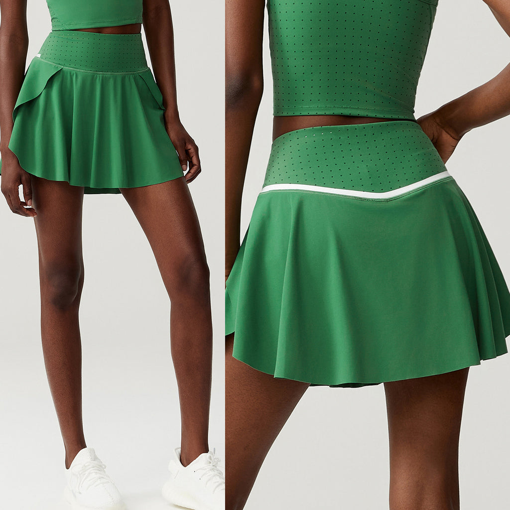 Women's Speed Drying Yoga Fitness Half Body Skirt