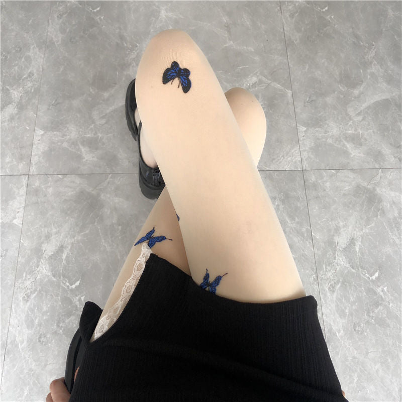Girly And Fashion Personality Butterfly Stockings