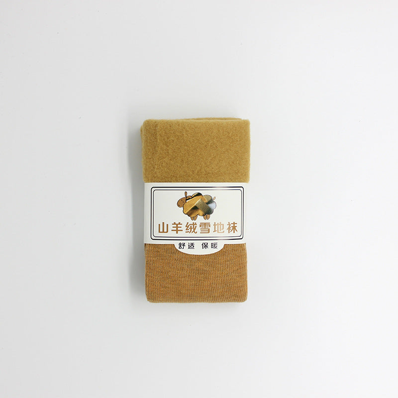 Mid-High Tube Men And Women Warm Snow Socks