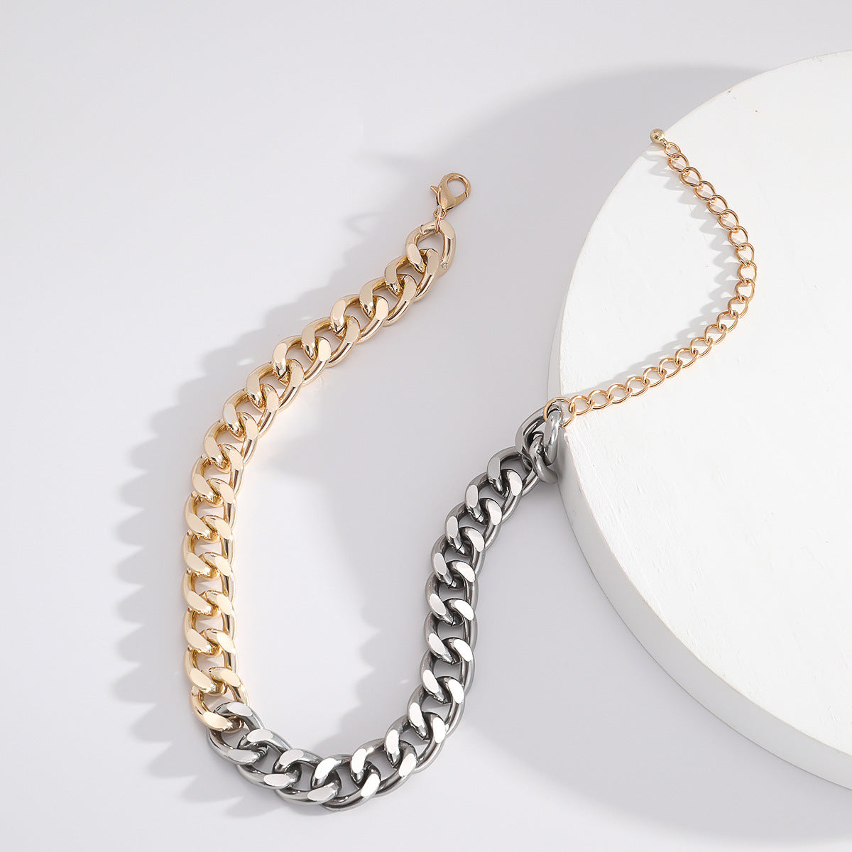 Personality Street Style Mix And Match Color Necklace Women