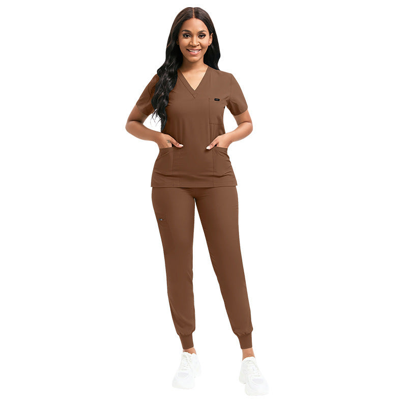 Pet Clinic Nurse Work Clothes Frosted Suit