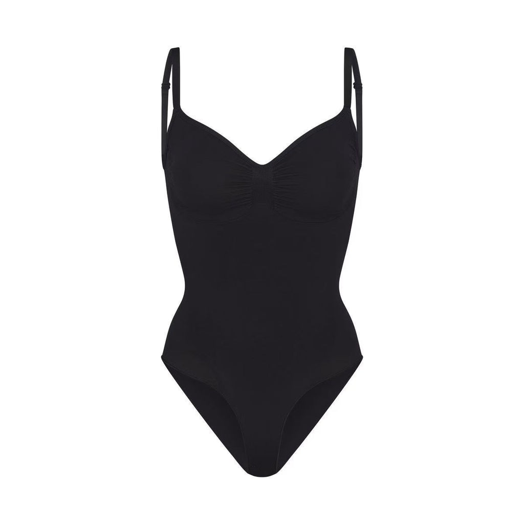 Seamless Jumpsuit Body Shaping Women's Sling Belly Contracting Hip Lifting