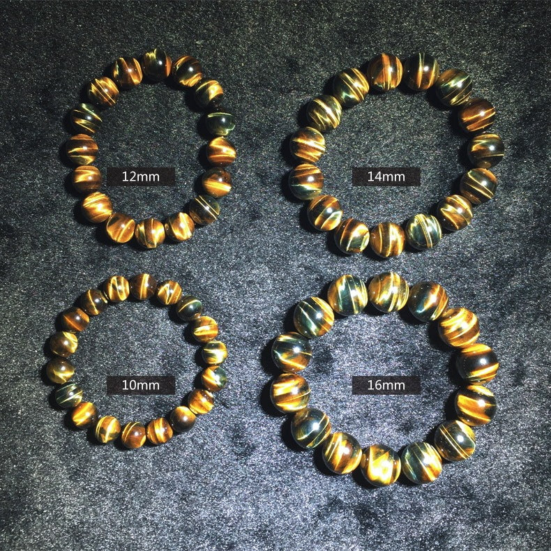 New Natural Old Mine Tiger Eye Stone Bracelet Dream Tiger Eye Stone Tiger Eye Bracelet