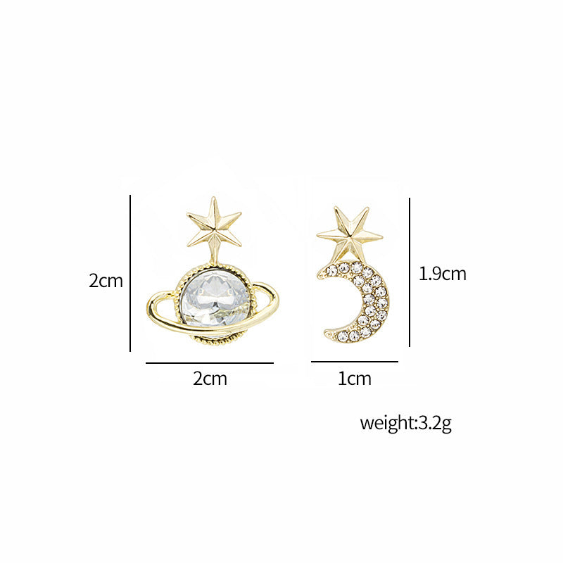 Silver Needle Korean Style Ins Style Earrings