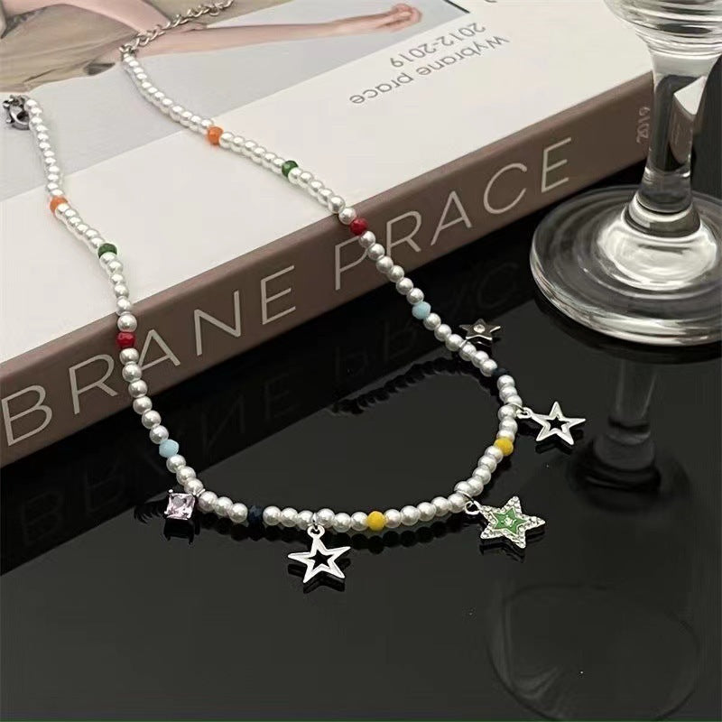 Sweet Cool Style Superior Pearl Necklace For Women