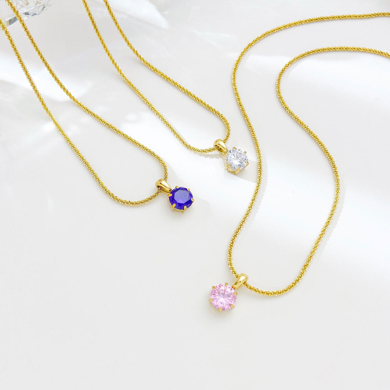 European And American Fashion New Style Diamond-studded Necklace Women
