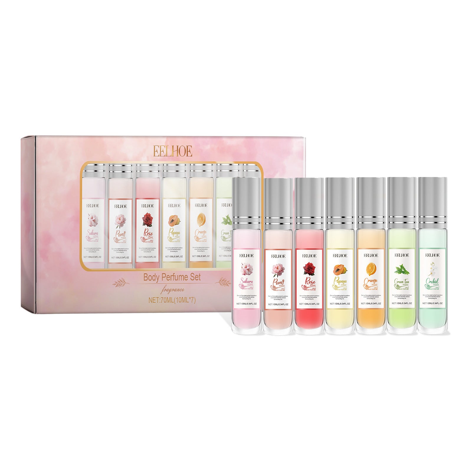 Body Perfume Kit Elegant And Varied Fragrance